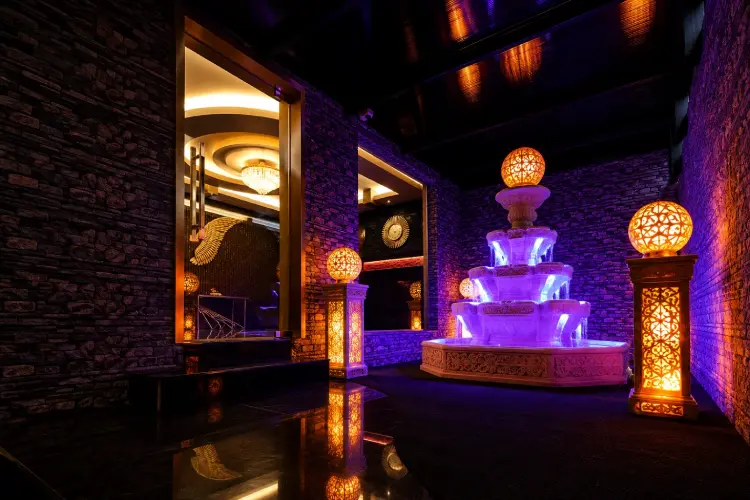 Deep tissue massage therapy room at Chandrima Spa in Ajman