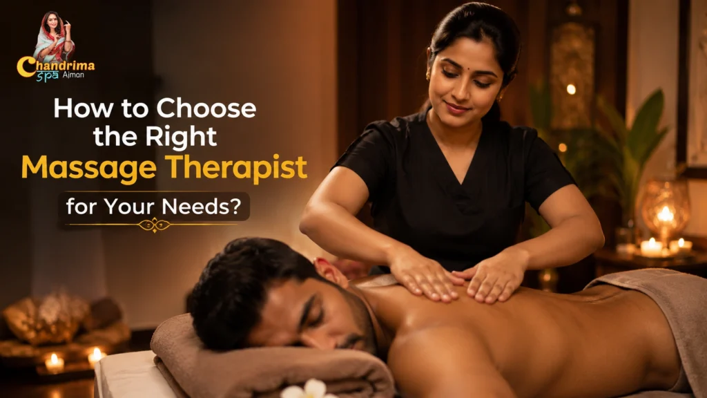 How to Choose the Right Massage Therapist for Your Needs?
