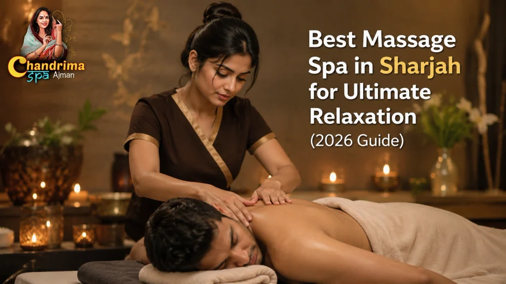 Body massage in Ajman therapist performing deep tissue treatment on client